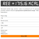 Resting Energy Expenditure calc