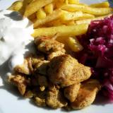 Kurczak Shoarma! z sosem czosnkowym